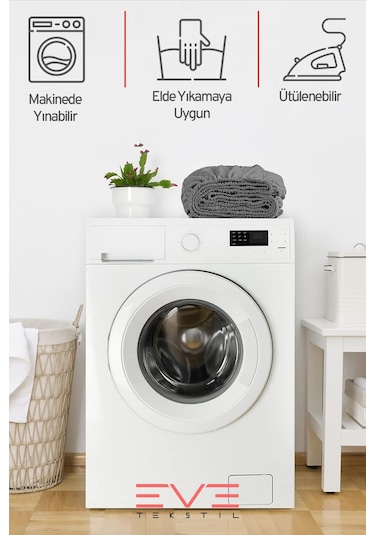 Eve Tekstil Fitted Yüksek Kaliteli Penye Kumaş Tek Kişilik Lastikli Çarşaf Koyu Gri