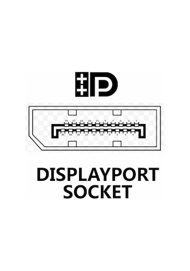Displayport To Display Port Bağlantı Kablosu Dp Erkek 5 Metre
