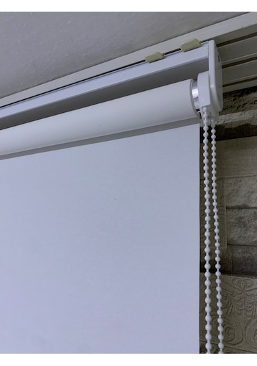 Beyaz Renk Mat Stor Perde Alüminyum Kasa Tüm Ölçülerde