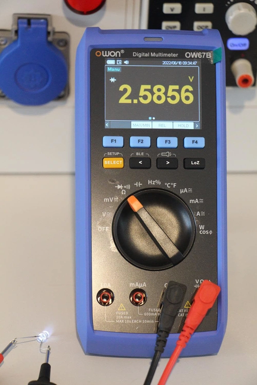 Owon Ow67b Lab-endüstriyel Tip Multimetre-loz-pwr