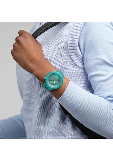 Swatch Sb05l101 Turquoıse Joy Kadın/erkek Kol Saati Metal