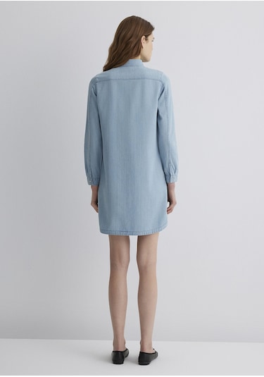 Mavi - Liz Casual Açık Mavi Jean Elbise 130656-89576 Açık Mavi