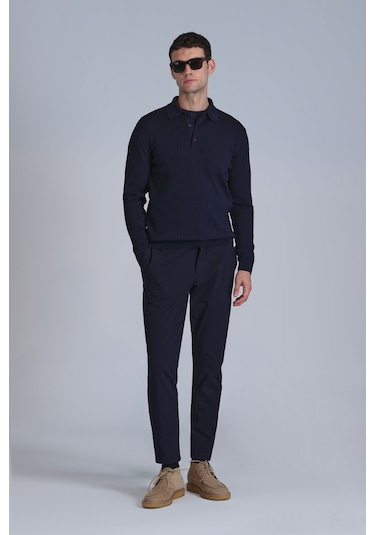 Lufian Aden Erkek Kazak Lacivert Lacivert 112090127100200 Lacivert