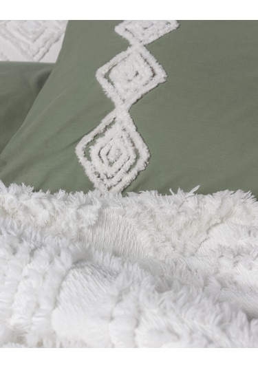 Cotton Box Limi Çift Kişilik Yatak Örtülü Nevresim Takımı Luke Krem