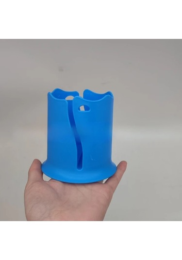 Sunshine011 Mavi Kaykay Ve Sup İçin Kaymaz Tabanlı, Kapaklı Ve Taşınabilir Surfboard Bardak Tutucu