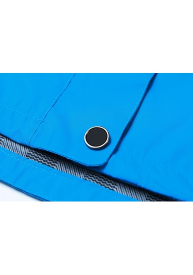 Kadın Outdoor Ceket Rüzgar Geçirmez Ceket Mavi Mavi