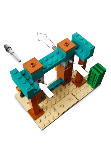 LEGO® Minecraft® Serseri Köylü Çöl Devriyesi 21267 - 7 Yaş ve Üzeri Macera Oyunları Seven Çocuklar için Yaratıcı Oyuncak Yapım Seti (105P) LEGO® Minecraft® Serseri Köylü Çöl Devriyesi 21267 - 7 Yaş ve Üzeri Macera Oyunları Seven Çocuklar için Yaratıcı Oyuncak Yapım Seti (105P)