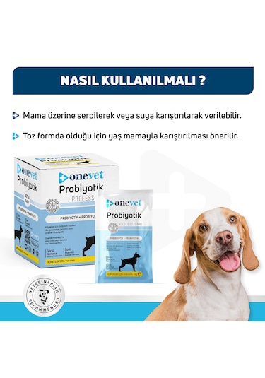 Onevet Probiyotik Saşe 30x1 Gr Köpek