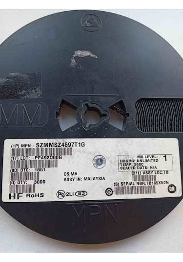 Szmmsz4697t1g On 10v 500mw Sod123 200 Adet