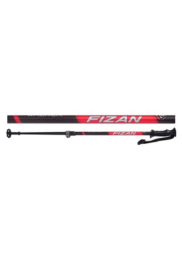 Fizan Walker 2 Section Çiftli Pole Baton-Kırmızı (541608482) Çok Renkli