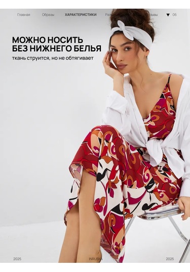 Inruska Askılı Uzun Gömlek Elbise 418114703 Kırmızı