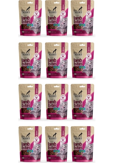Cat Lamb Bites 12x60gr. Kuzu Etli, Kedi Ödül Maması