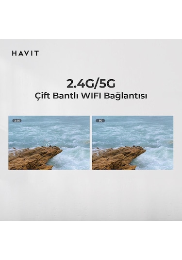 Havit PJ211 Pro Smart Projeksiyon Cihazı