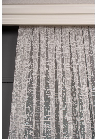 Şantuk Desen Örme Tül Perde 1159