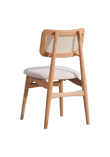 Tetra İskandinav Natural Ahşap Masa Sandalye Takımı 100x100 Natural