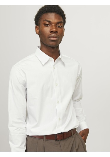 Erkek Relaxed Fit Gömlek - Bushwick - 12260628 Bright White