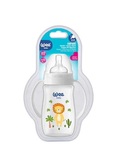 Wee Baby Safari Kulplu Pp Biberon 250 Ml EWE-M6000484