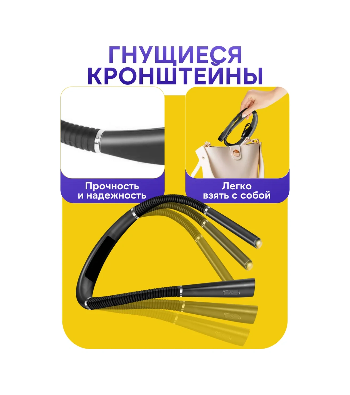 Roma Kablosuz Okuma İçin Boyun Lambası 439750560 Siyah