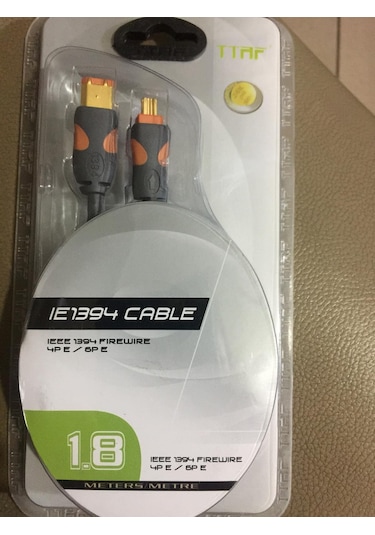 18 Metre Ieee 1394 Firewire 6 Pin To 4 Pin Kablo Firewire 4Pin 6