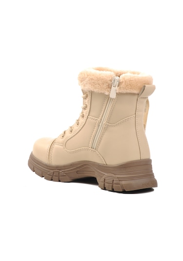 Bej -Vizon Kız Çocuk Bot 24072 F Bej - Vizon