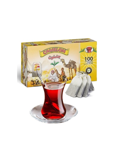 Camelon Seylan Siyah Süzen Poşet Çay 100 x 2 G