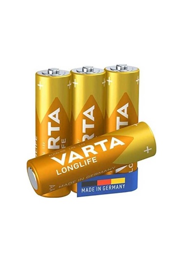 Varta Longlife Alkalin Aa Kalem Pil 4'lü Paket Blister