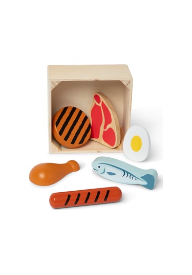 Melissa And Doug Ahşap Gıdalarımız - Proteinler