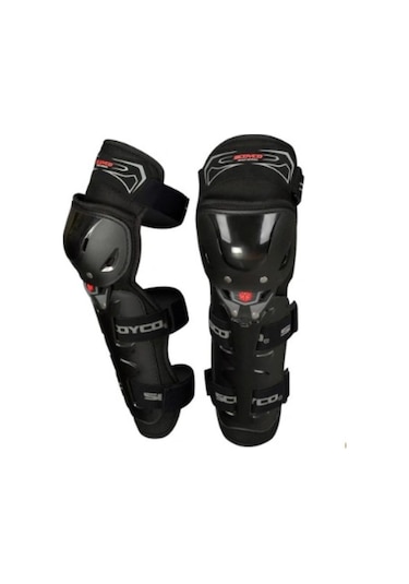 Motosiklet Ve Bisiklet Mafsallı Dizlik Dirseklik Lüx Set Koruma Ce Diz Ve Dirsek Koruma Takım Siyah