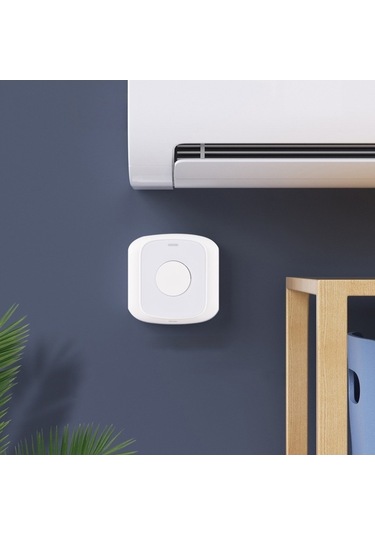 Dancemonkey Zigbee Mini Kablosuz Nem Ve Sıcaklık Sensörü - Akıllı Ev İçin Nem/ısı Ölçer