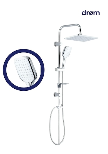 Kana Harmoni Tepe Duşu Seti Metalik