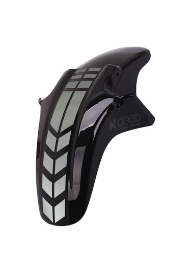 Motosiklet Çamurluk Sticker Gri Reklektif Model S - 2 ADET