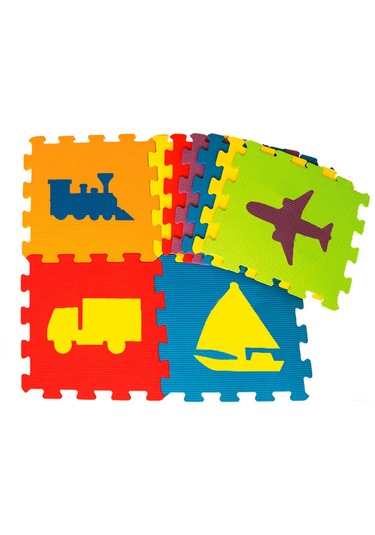 Matrax Oyuncak Eve Puzzle Araçlar 33X33 7 Mm 305