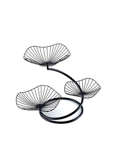 Meyve Ve Sebze Meyve Tabağı Depolama Üç Katmanlı Meyve Sepeti Oturma Odası Ana Sayfa Depolama Tepsileri Ahşap