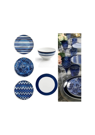 18 Parça Mavi Rüya Set