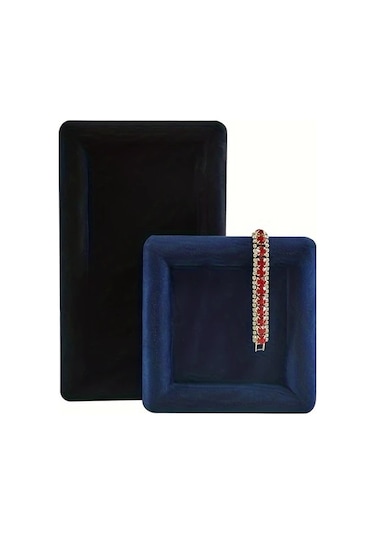 Willowhaven Çok Renk Seçenekli 12x12cm Yüksek Kalite Mücevher Organizatör Tepsisi