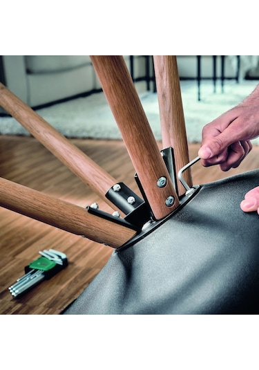 Bosch Top Başlı Uzun Alyan Anahtar Takımı 9 Parça - 1600A02BX9