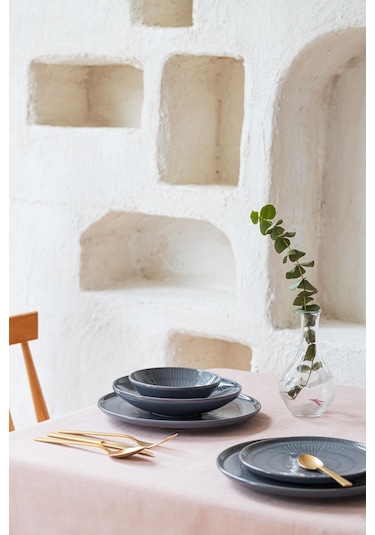 The Mia Noon Kase 6lı Set Gri 15 Cm