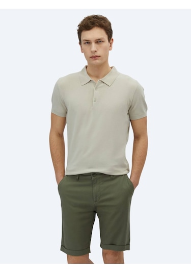 Taş Polo Yaka Düz Örgü Triko Taş