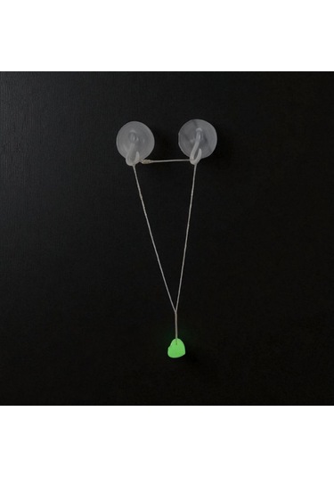 Karanlıkta Parlayan Fosforlu Kolye Zincirli Kalp Şekilli