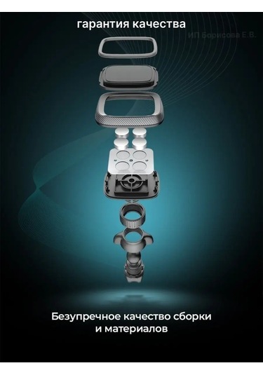 Technoroom Manyetik Telefon Tutucu, İphone, Android 165682866 Siyah