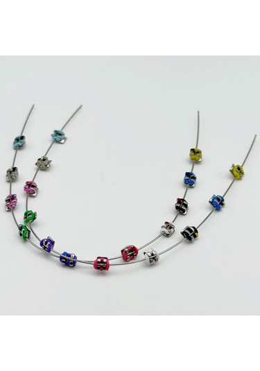 Suntek 2x Geçici Diş Dekorasyonu Destek Aksesuarı Zinciri Bağ