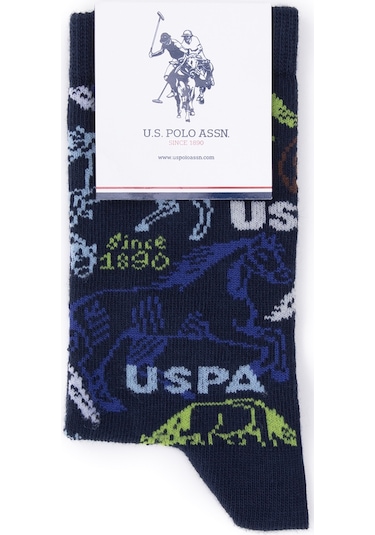 U.s. Polo Assn. Erkek Çocuk Lacivert Çorap Soket 50299269-vr033 Lacivert