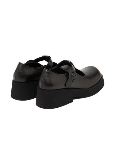 Nero Black Sneaker Günlük Kadın 25k12072 Vergelio Skin Nero Bej