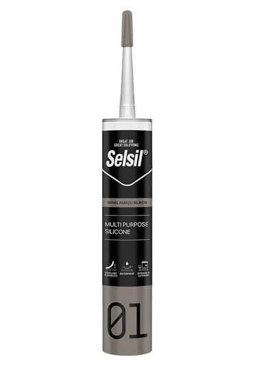 Selsil 01 Silikon Genel Amaçlı Beyaz 280 Gr