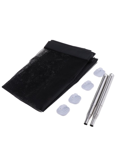 Homyl Pet Köpek İzolasyon Çiti Kapı Siyahı Için Siyah