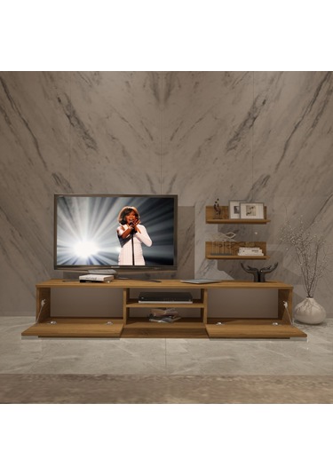 Decoraktiv Eko 4b Mdf Dvd Tv Ünitesi Tv Sehpası Pera