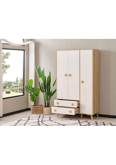Domino 3 Kapılı Dolap