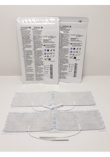 Tens Elektrod Pedi 5x10 Cm Kablolu 4lü Paket 2 Adet