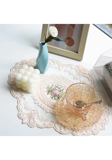 Vkemall Elegant Mutfak Peçetesi Seti, 30x41cm, 2 Parça, Krem Rengi, Masanızı Şımartın Bej