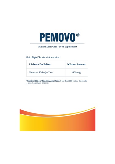 Mdc Pemovo Yumurta Kabuğu Zarı 30 Tablet